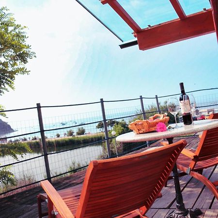 Piran Beach House - Private Oasis - Beachfront Apartment With A Sea View Terrace Dış mekan fotoğraf